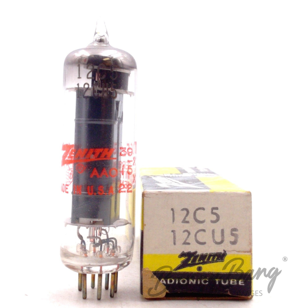 12C5 ZENITH Audio Vacuum Tube Valve