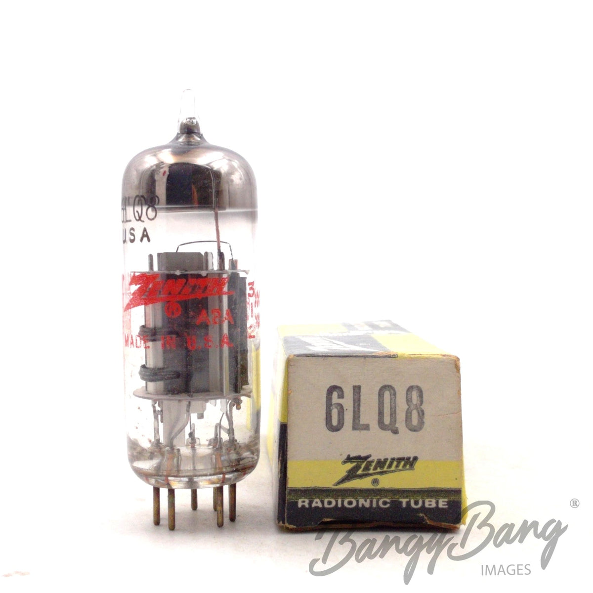 Zenith 6LQ8 Triode Pentode Low Voltage Power Supply TV Valve- BangyBang Tubes ZENITH Audio Vacuum Tube Valve